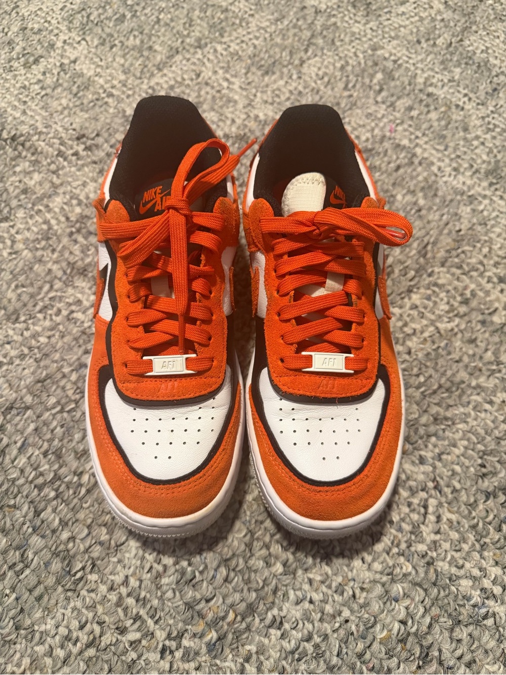 Nike Air Force 1 Low - Orange, White & Black